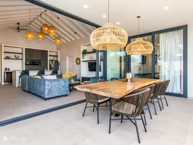 Lamar Villas Penthouse Aloès | Curaçao, Banda Ariba (est), Jan Thiel - penthouse Salon/cuisine