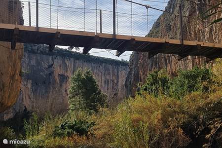 Hangende bruggen in Chulilla