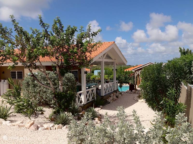 Vakantiehuis Curaçao, Banda Abou (west), Fontein Villa Vida Pura met prive zwembad