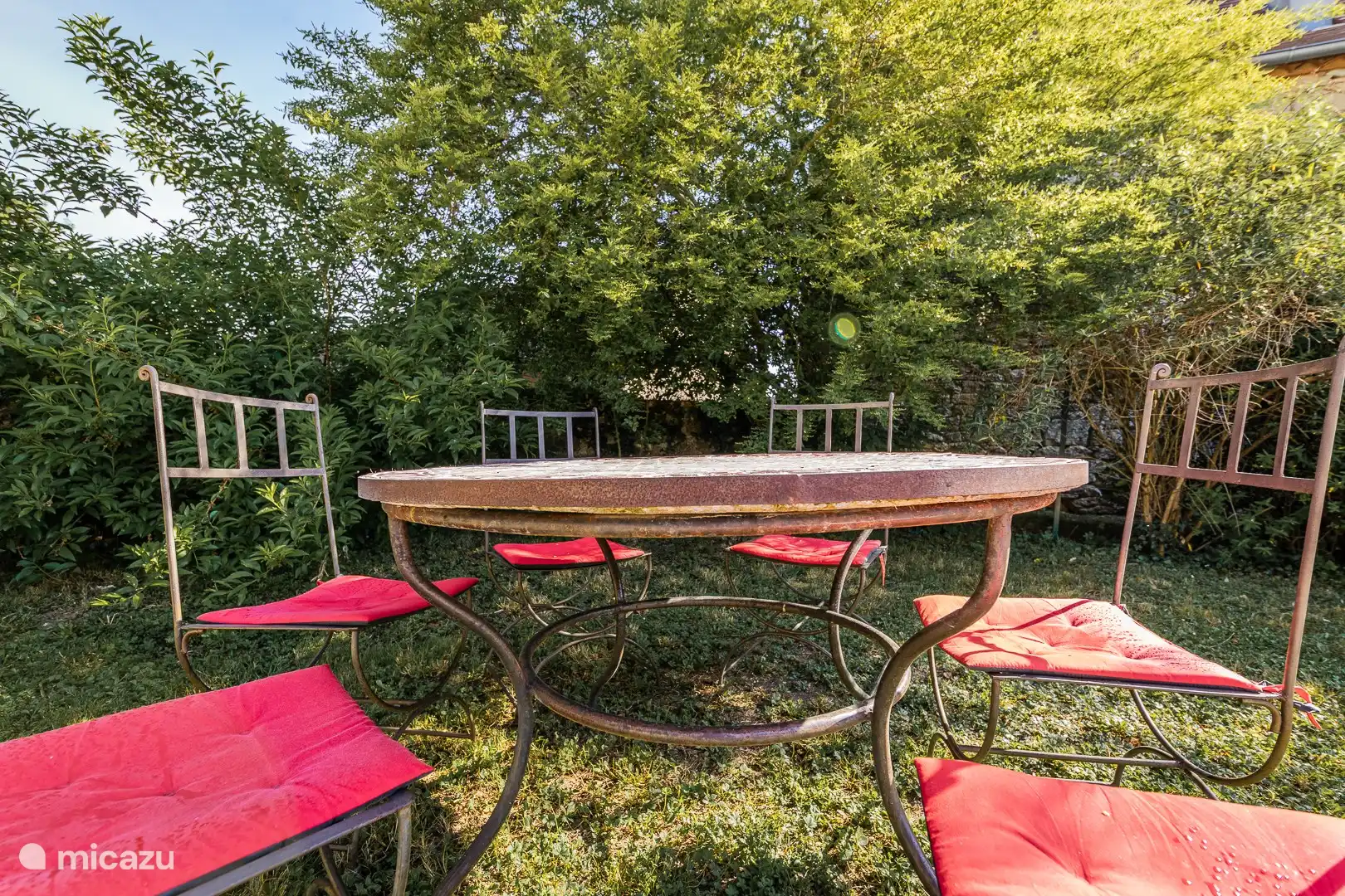 Sitzgelegenheit im Garten