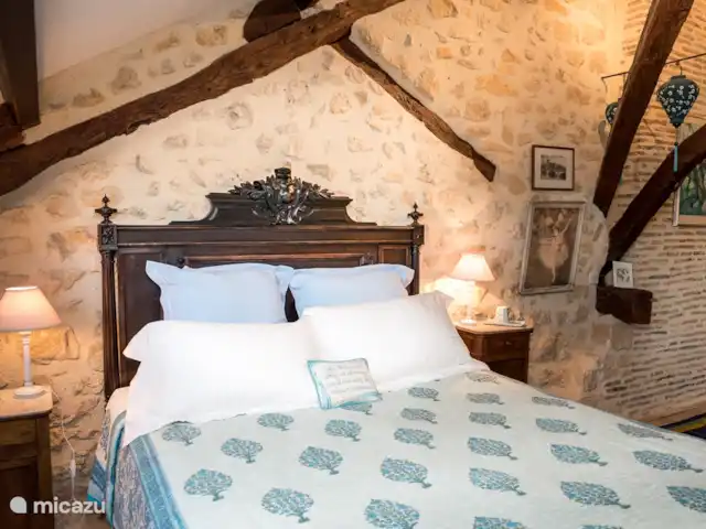 Location de Vacances France, Lot, Grezels, maison de vacances - Sirepêche La chambre