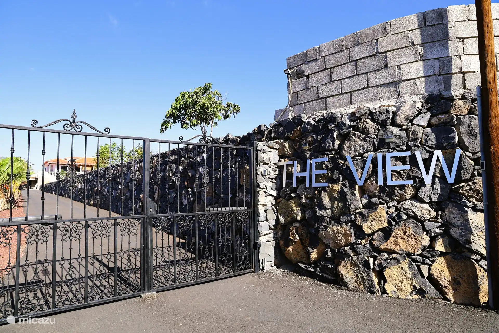 Arrivée à la porte