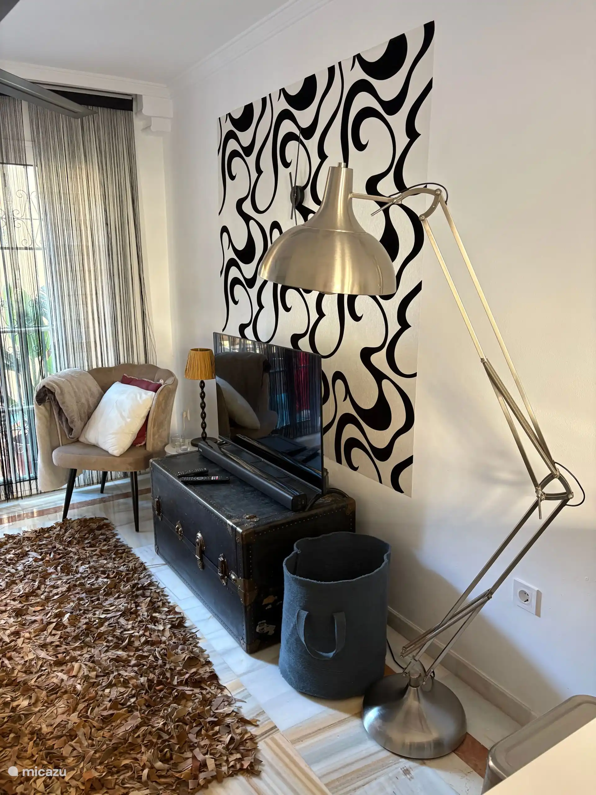 Fijne stoel om een lekker boek te lezen