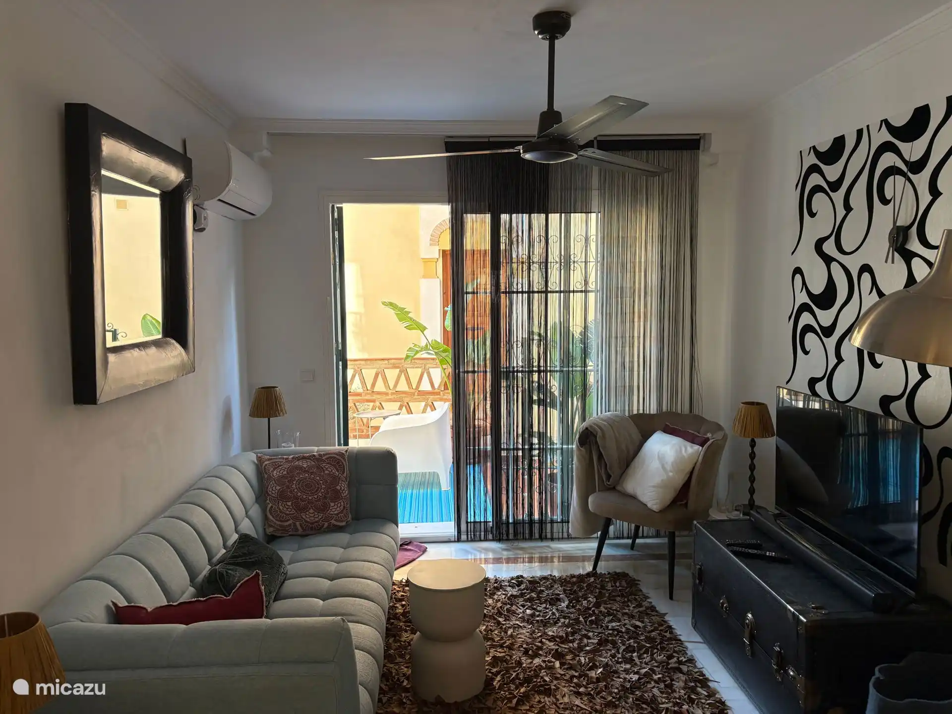 Gezellig woonkamer om te ontspannen