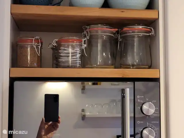 Location de Vacances Espagne, Costa del Sol, Mijas Golf, appartement - Casa Enviento placard ouvert pour les choses que vous utilisez souvent.