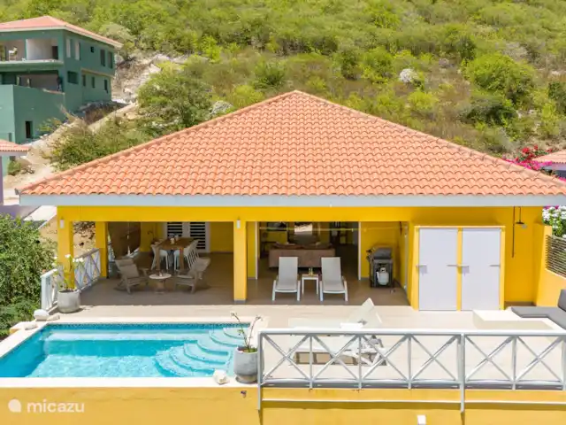 Villa Cuchita *Vue Unique* | Curaçao, Banda Abou (ouest), Fontein - villa