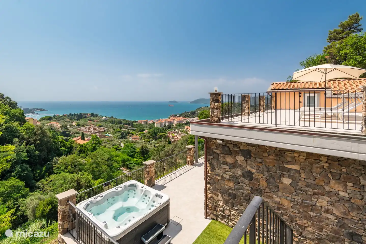 villa pasión en Italia, Liguria, Lerici - Villa