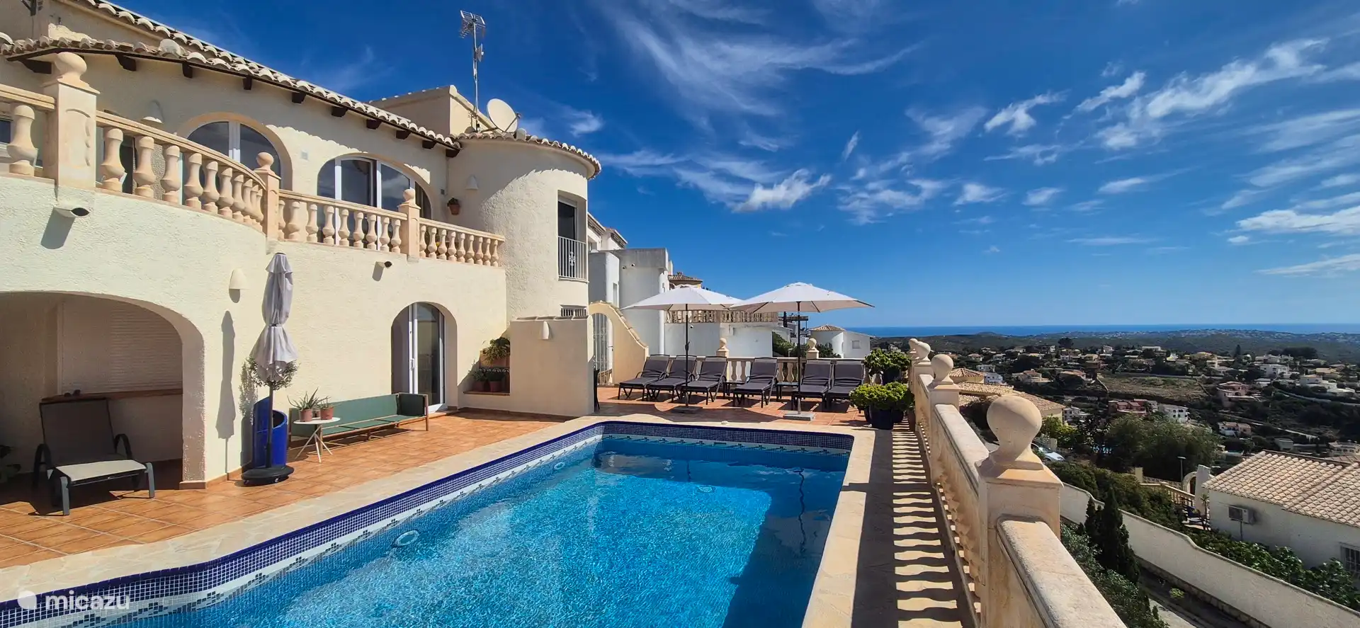 Freizeitpark, Spanien, Costa Blanca, Benitachell, villa Villa Dalias