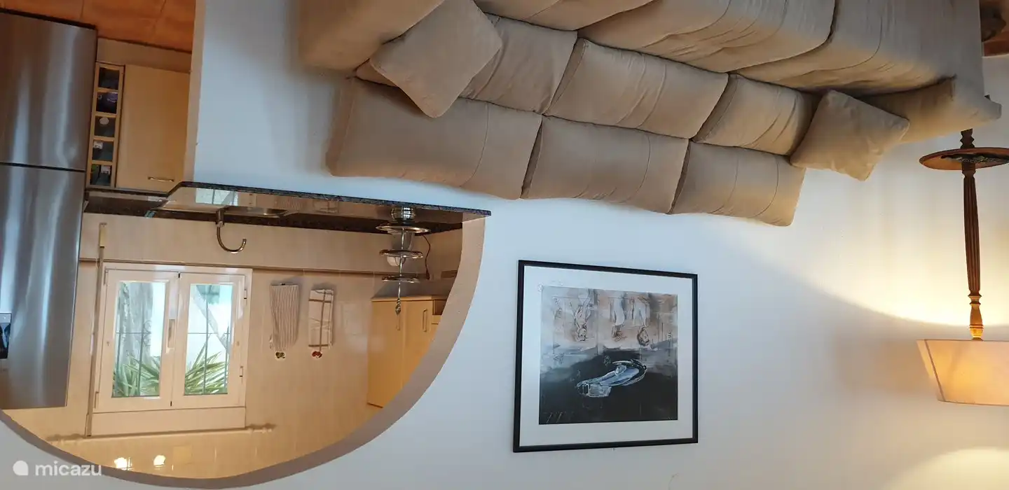 Halboffene Küche, schön