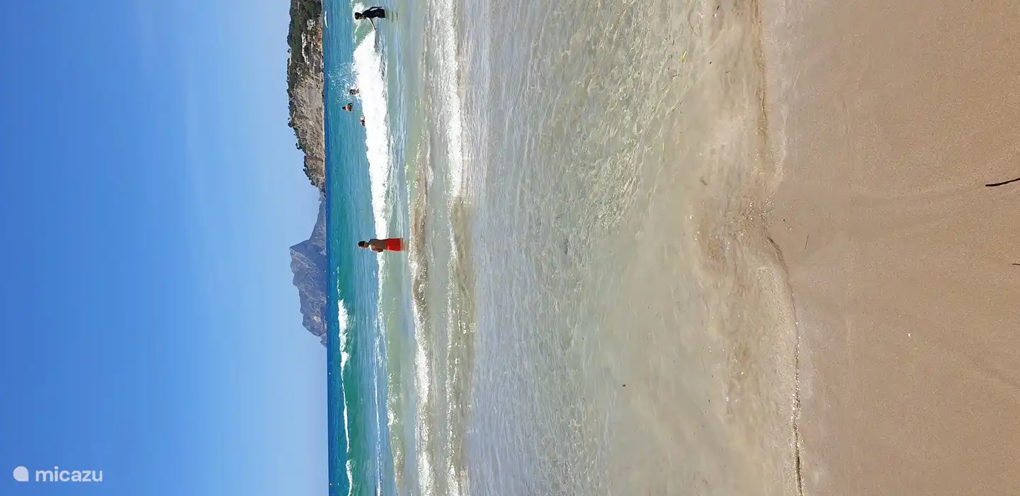 Und der unverzichtbare Sandstrand