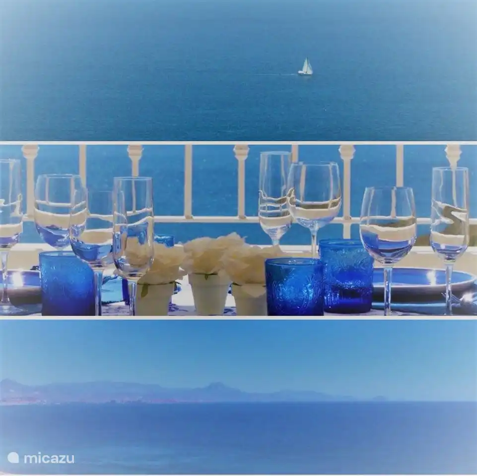 Sie decken den Tisch und.....