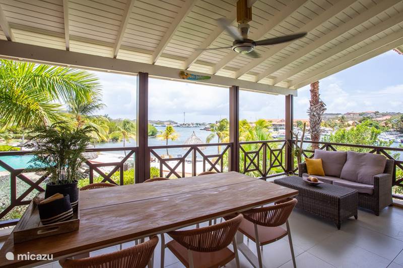 Ferienwohnung Curaçao, Banda Ariba (Ost), Spaanse Water Appartement Luxuswohnung mit Meerblick