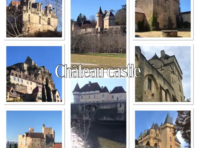 casa rural / cabaña en Francia, Dordoña, Coux-et-Bigaroque – Gite La Petite Chapelle Castillos en abundancia