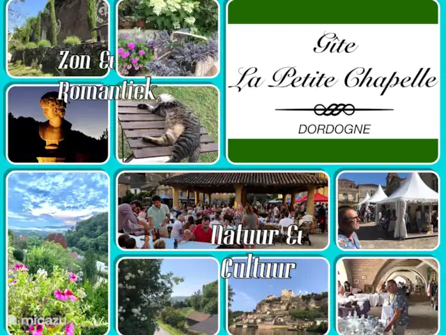 casa rural / cabaña en Francia, Dordoña, Coux-et-Bigaroque – Gite La Petite Chapelle Turismo