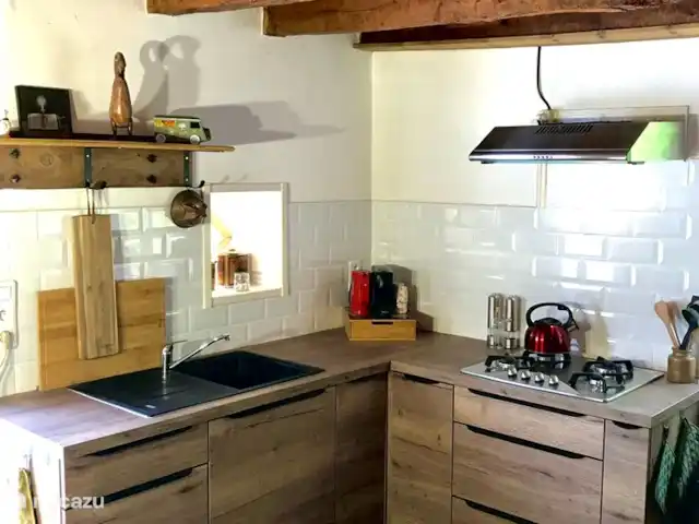 casa rural / cabaña en Francia, Dordoña, Coux-et-Bigaroque – Gite La Petite Chapelle Una cocina compacta
