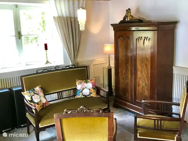 casa rural / cabaña en Francia, Dordoña, Coux-et-Bigaroque – Gite La Petite Chapelle la zona de estar