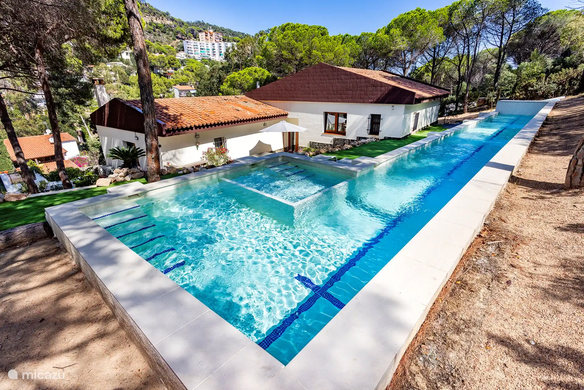 Rosamara Villa in Spanien, Katalonien, Santa Cristina D'aro - villa