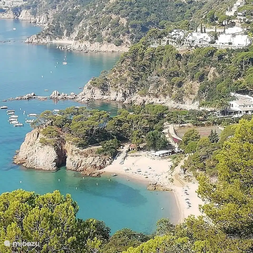 Cala Rosamar (Punta Canyet) Santa Cristina de Aro, Carretera de la Costa de Tossa de Mar und Sant Feliu de Guixols