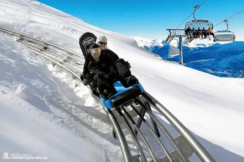 Rodeln in der Turracher Höhe