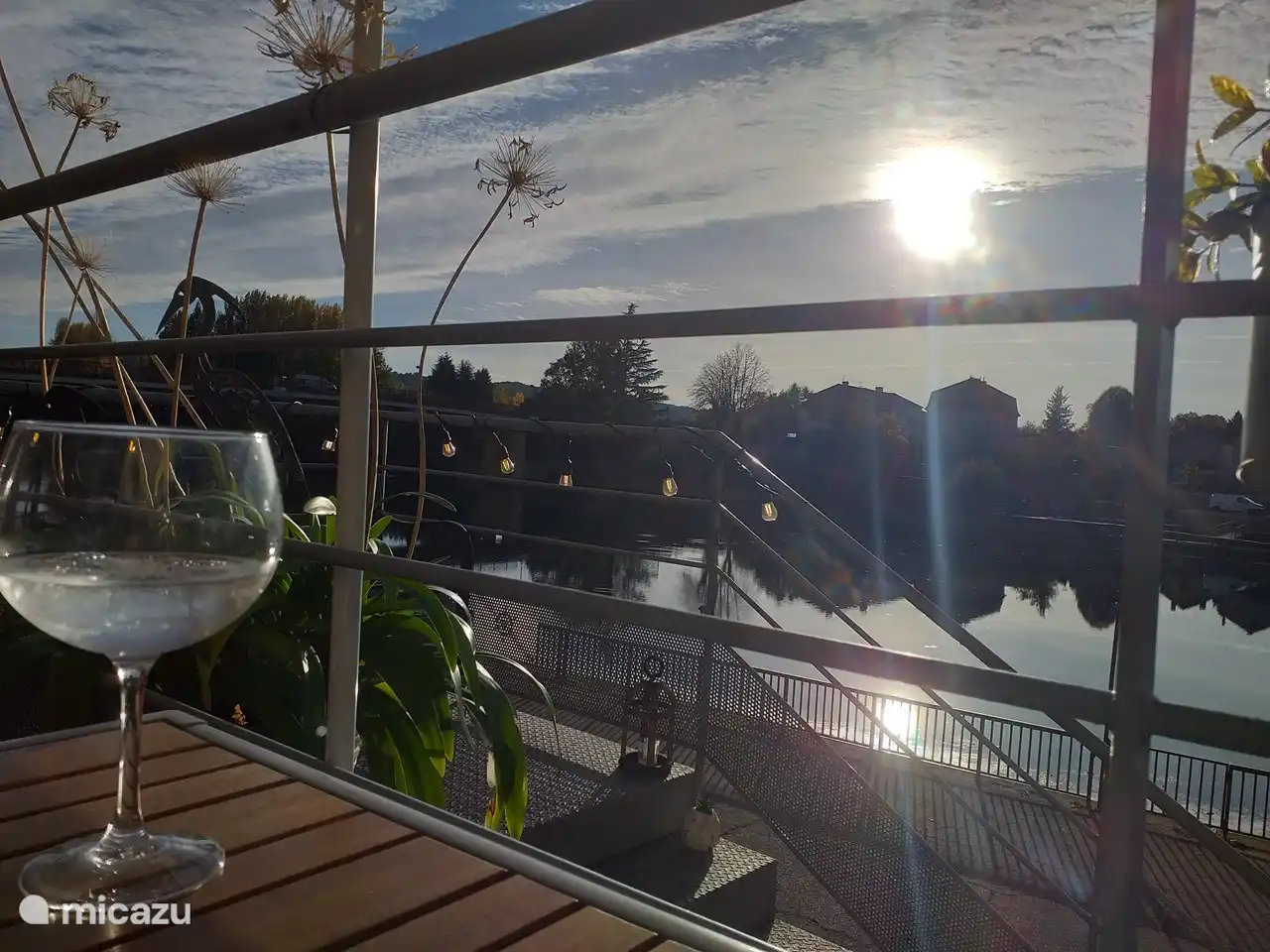 Eine der vielen Terrassen auf dem Lot