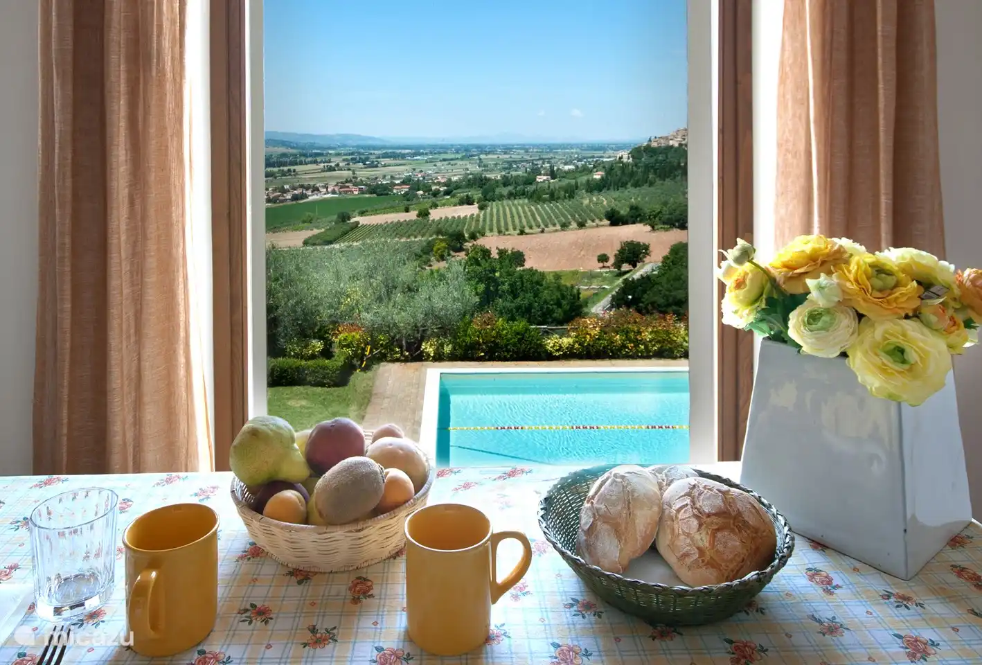 Vista desde la sala de estar