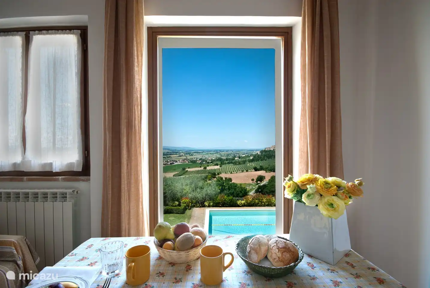 Vista desde la sala de estar