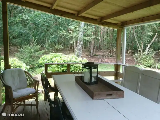 Wandelen, Nederland, Gelderland, Laag-Soeren, chalet Woudhof