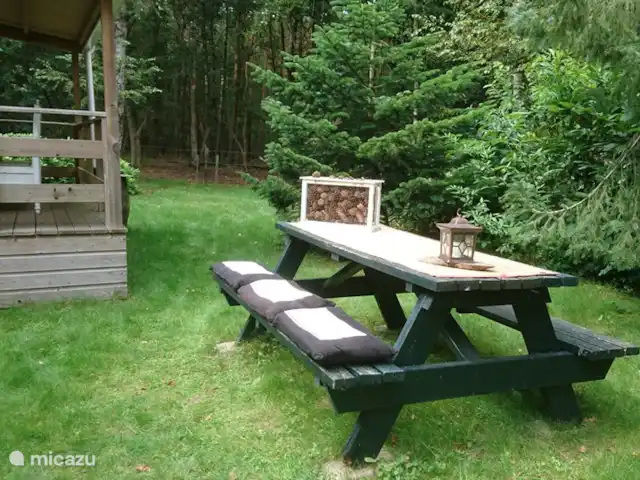 Wandelen, Nederland, Gelderland, Laag-Soeren, chalet Woudhof