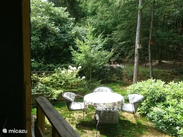 Wandelen, Nederland, Gelderland, Laag-Soeren, chalet Woudhof