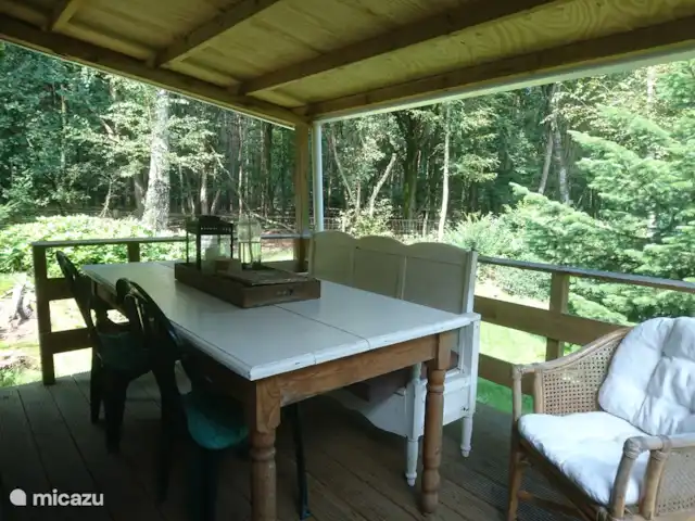 Wandelen, Nederland, Gelderland, Laag-Soeren, chalet Woudhof