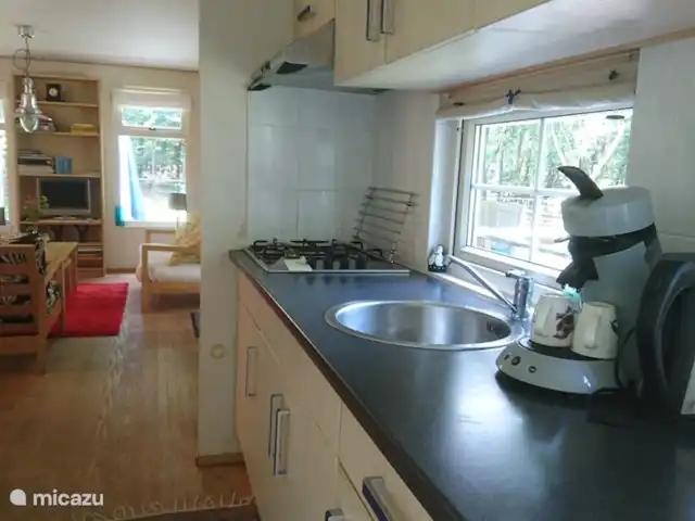 Wandelen, Nederland, Gelderland, Laag-Soeren, chalet Woudhof