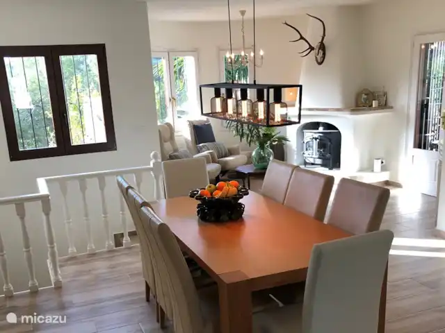 Casa Sueño | Espagne, Costa Blanca, Moraira - maison de vacances Le salon avec table à manger 8 places