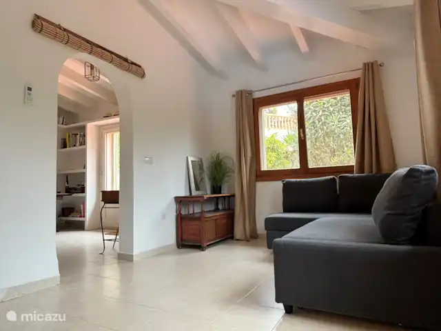 Casa Sueño | Espagne, Costa Blanca, Moraira - maison de vacances Chambre 3 avec canapé-lit et climatisation, ce qui en fait une salle de détente idéale si vous séjournez avec moins de sept personnes à Casa Sueño