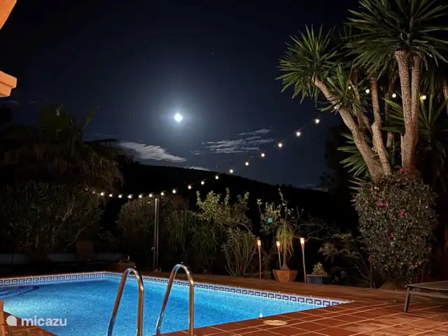 Casa Sueño | Espagne, Costa Blanca, Moraira - maison de vacances Le jardin est confortablement éclairé