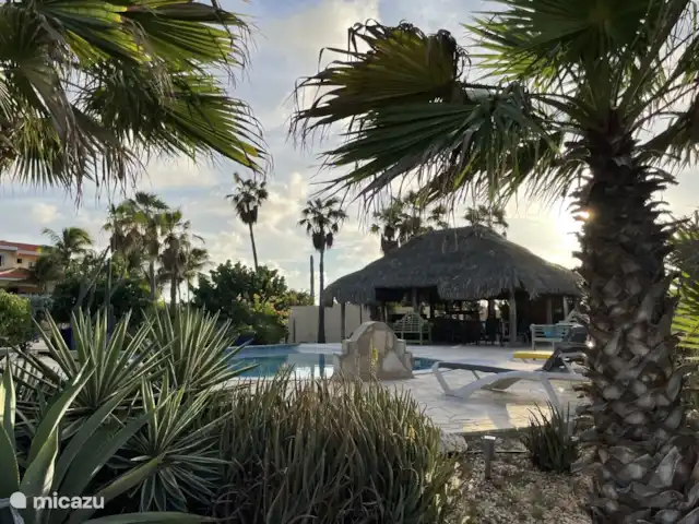 Aruba Hidden Garden Casa de 3 dormitorios en Aruba, Paradera, Paradera - casa vacacional Sección de palapas