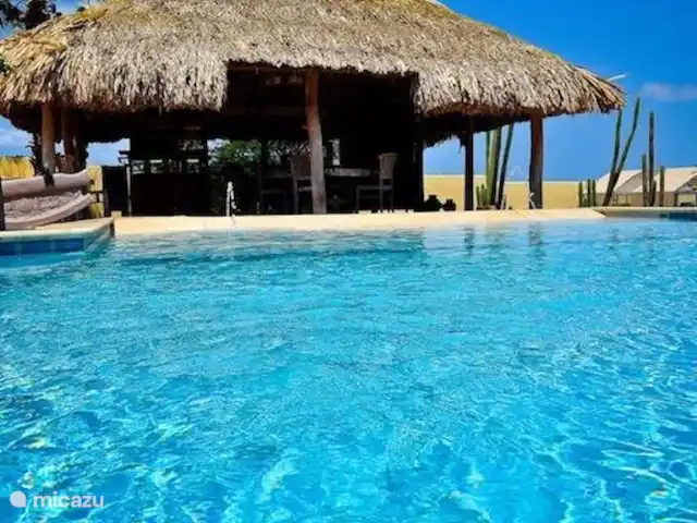 Aruba Hidden Garden Casa de 3 dormitorios en Aruba, Paradera, Paradera - casa vacacional Sección de palapas