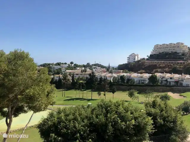 Miraflores golf gardens appartement huren in Spanje, Costa del Sol, Riviera Del Sol - appartement Dit is de golfbaan die zich naast het complex bevindt.