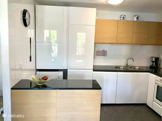 Miraflores golf gardens appartement huren in Spanje, Costa del Sol, Riviera Del Sol - appartement Woonkamer / keuken