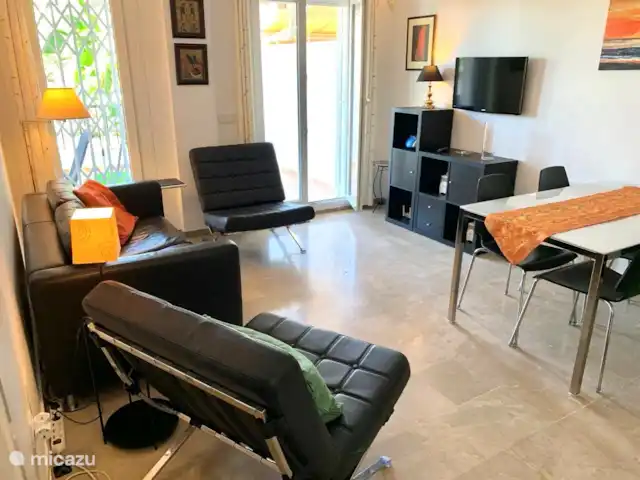Miraflores golf gardens appartement huren in Spanje, Costa del Sol, Riviera Del Sol - appartement woonkamer