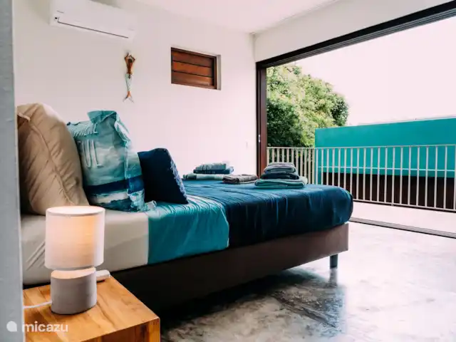 Villa Topaz piscine privée Ecoresort | Curaçao, Curaçao-Centre, Boca St. Michiel - villa La vue depuis la chambre.