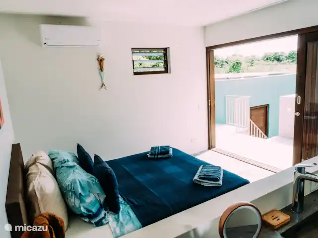 Villa Topaz piscine privée Ecoresort | Curaçao, Curaçao-Centre, Boca St. Michiel - villa La deuxième chambre au premier étage.