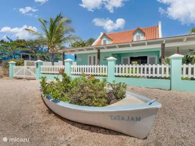 Kas Koral | Bonaire, Bonaire, Kralendijk - maison de vacances Kas Koral depuis le boulevard