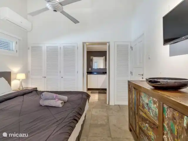 Kas Koral | Bonaire, Bonaire, Kralendijk - maison de vacances Salle de bain attenante aux chambres du rez-de-chaussée