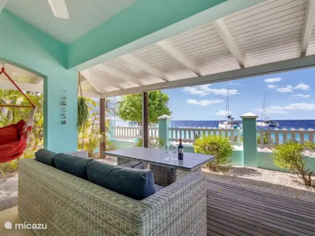 Kas Koral | Bonaire, Bonaire, Kralendijk - maison de vacances La vue depuis le porche