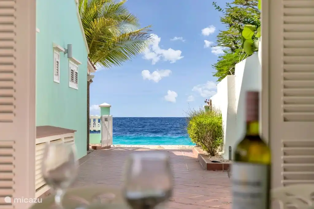 Der Blick aus dem Garten