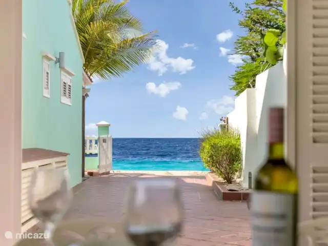 Kas Koral | Bonaire, Bonaire, Kralendijk - maison de vacances La vue depuis le jardin