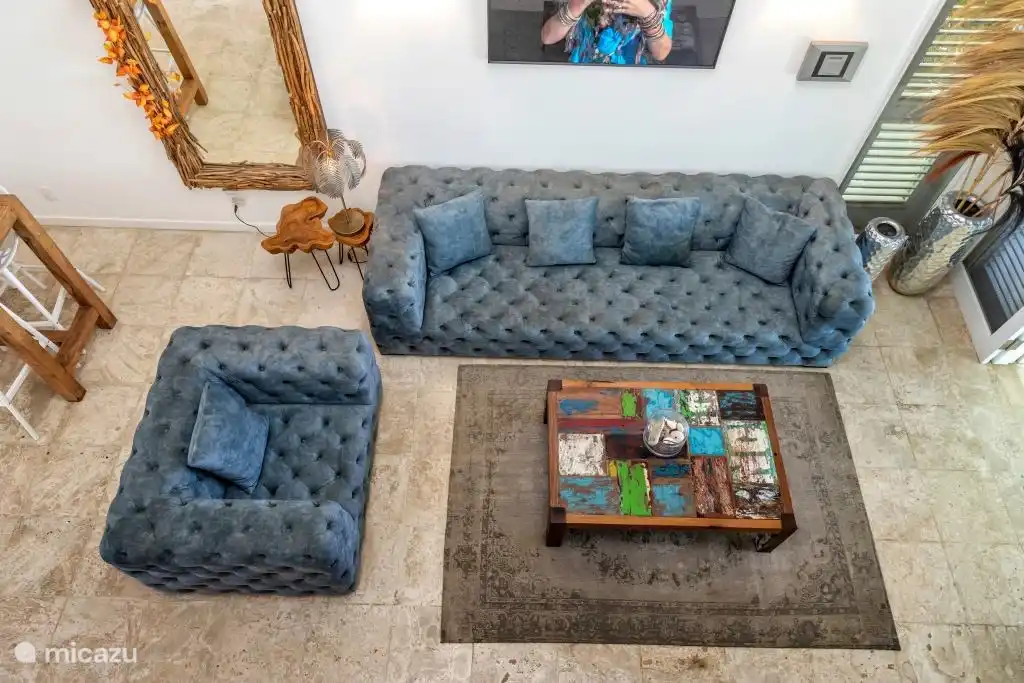 Das Wohnzimmer von oben