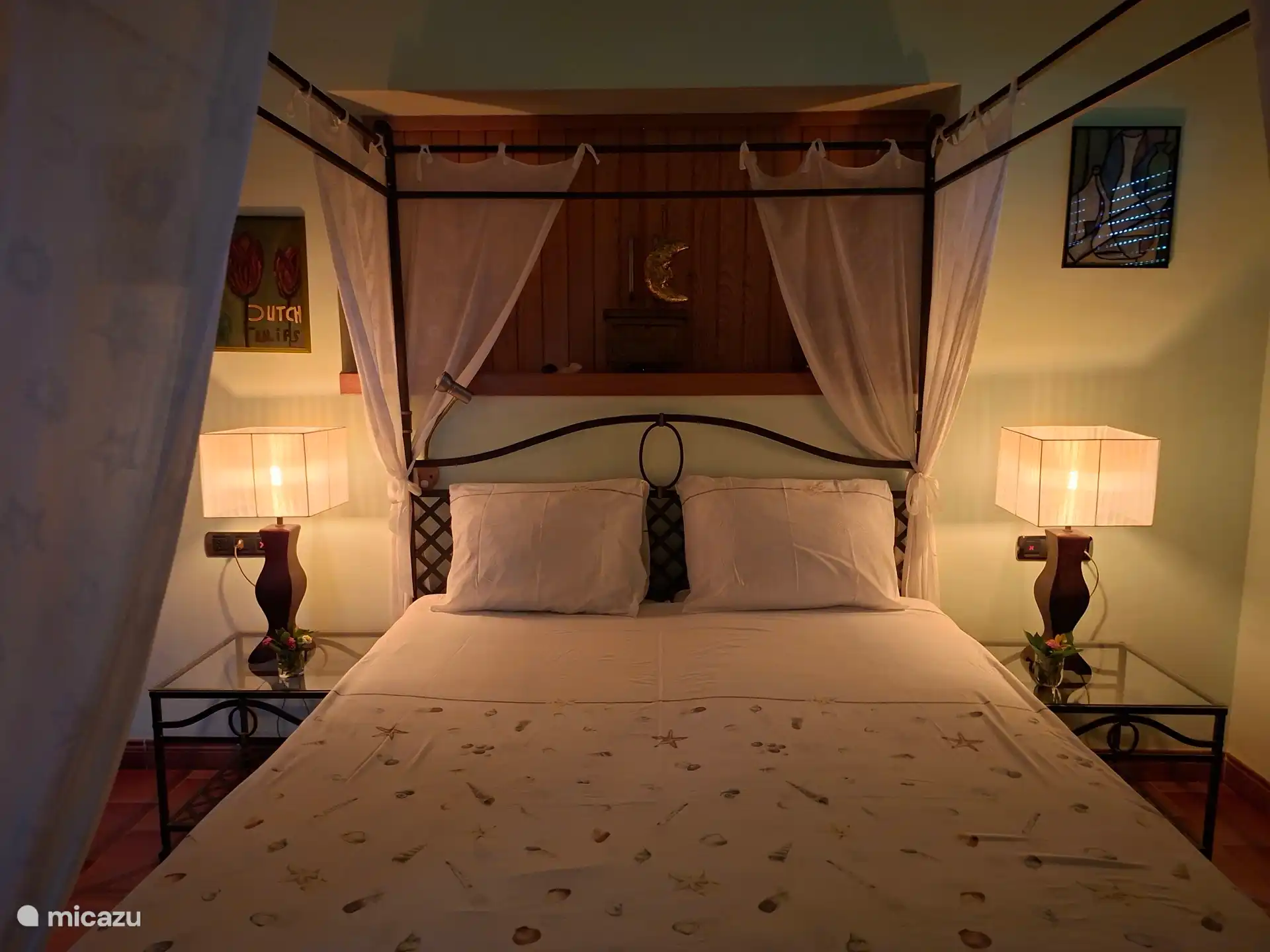 Romantic fresh bedroom