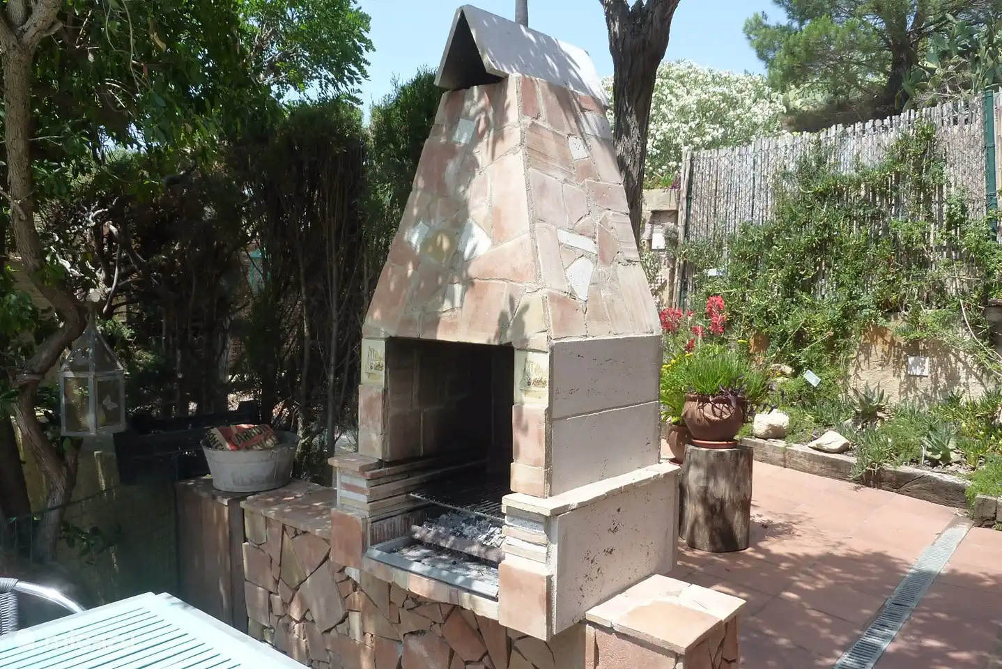 Grillen auf der Terrasse