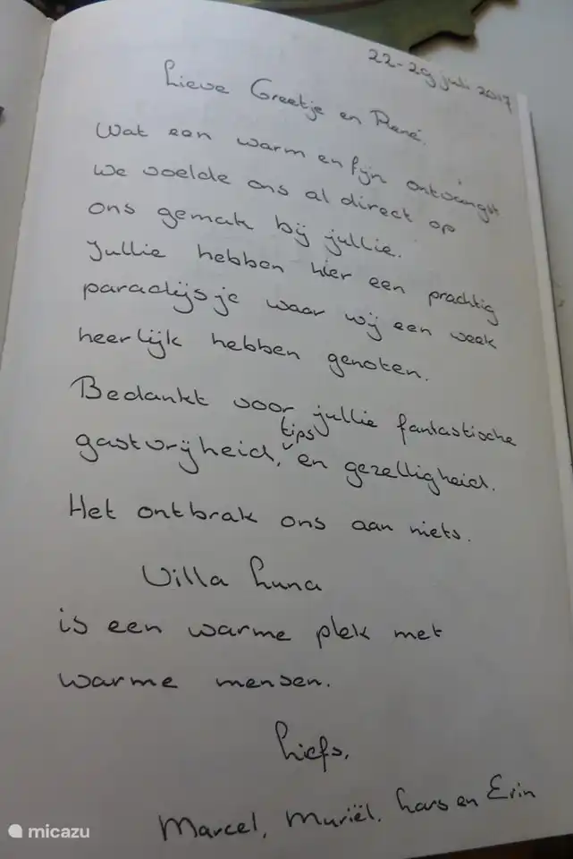 Texte sprechen für sich!